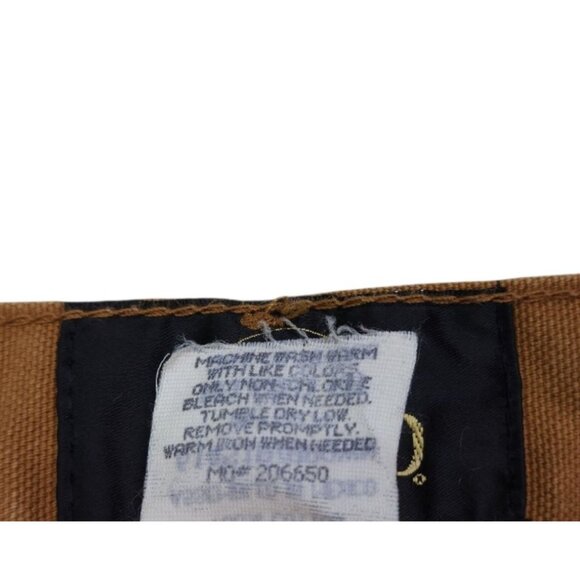 Redhead Mens 40x34 Relaxed Fit Carpenter Work Pants 100% Cotton Brown Tan - Picture 8 of 9